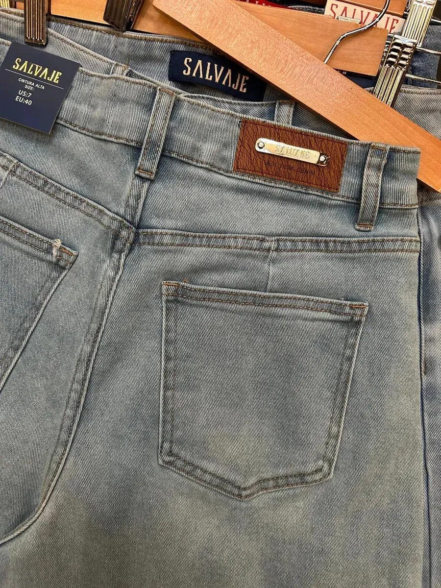 Bermuda Jean Mujer Denim Elastizado Recto Hybrid Premium - Image 5