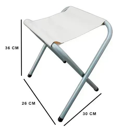 Mesa De Aluminio Plegable De 120 Cm Con 4 Sillas Para Playa - Image 9