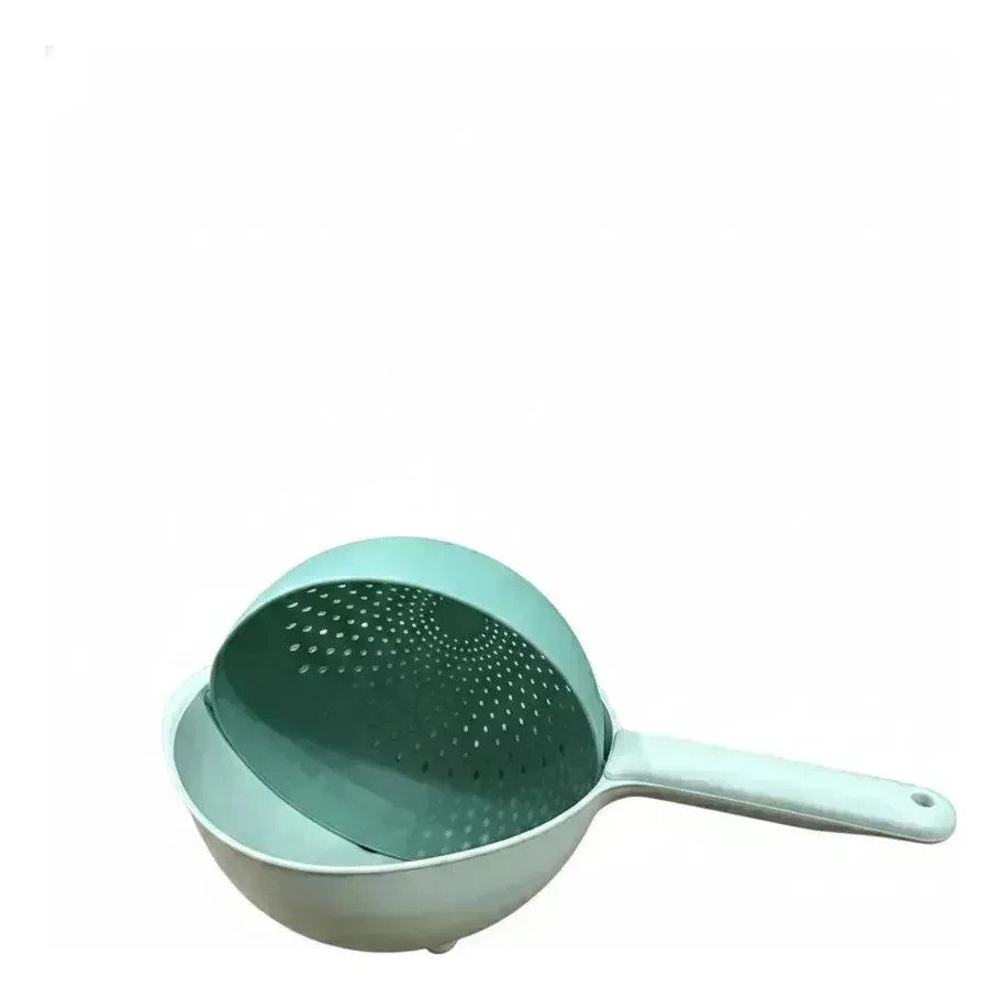 Colador Escurridor Rotativo 2 En 1 Para Cocina - Imagen 3