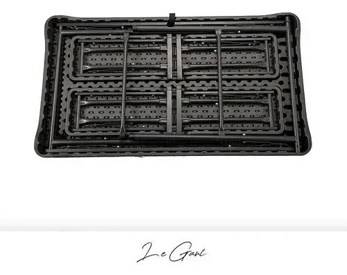 Mesa De Camping Plástica Plegable Con 2 Bancos Tipo Valija - Image 9