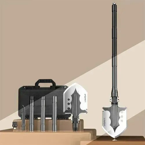 Pala Cuchillo Plegable Táctico Multiuso Para Supervivencia - Imagen 5
