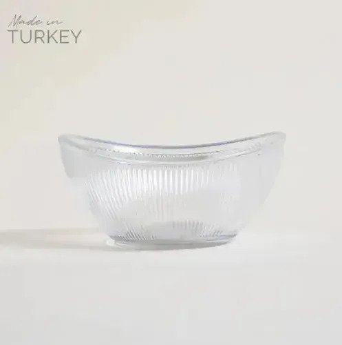 Ensaladera Tipo Bowl Oval De Acrílico Premium De 550 Ml - Image 2