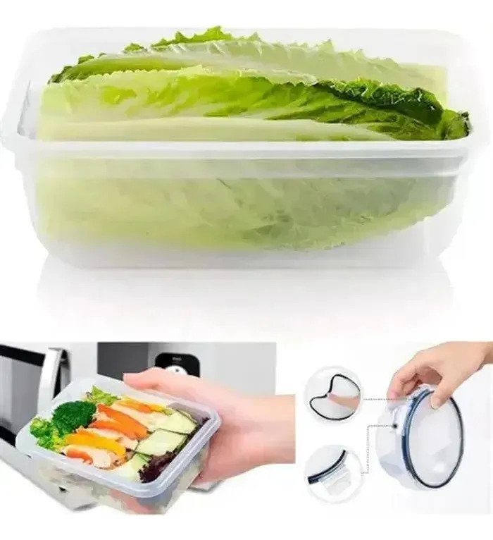 Set De 16 Tapers Frascos Herméticos De Plástico Para Cocina - Image 4