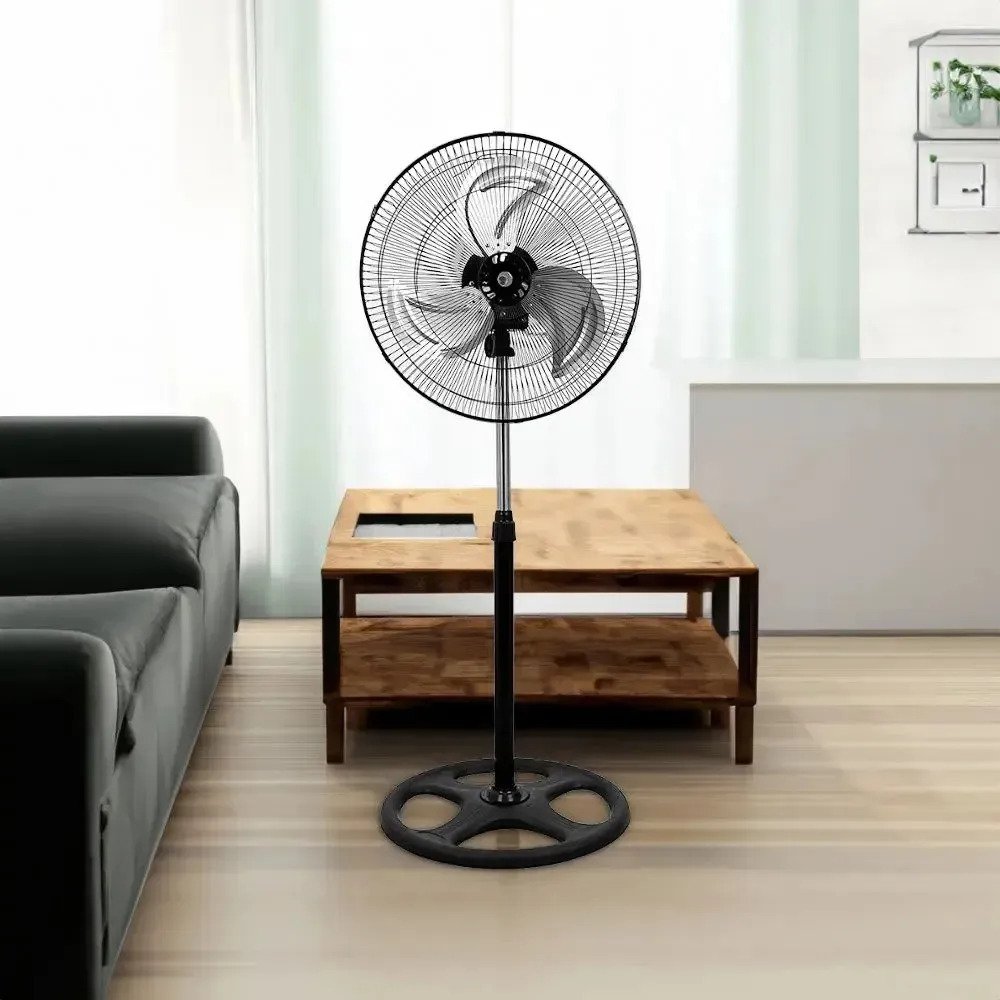 Ventilador De Pie 18 Aspas De Metal 3 Velocidades - Image 3