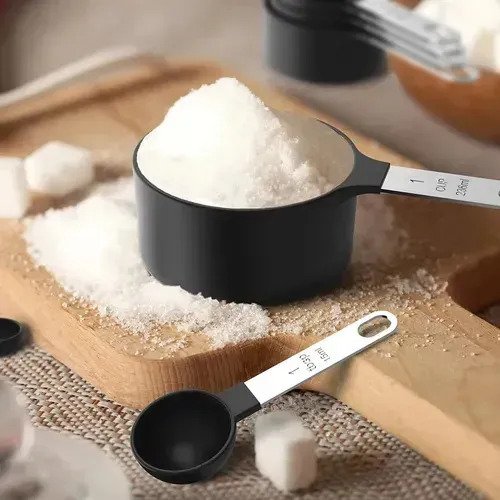 Set De 10 Piezas De Cucharas Y Tazas Medidoras Dosificadoras - Image 7