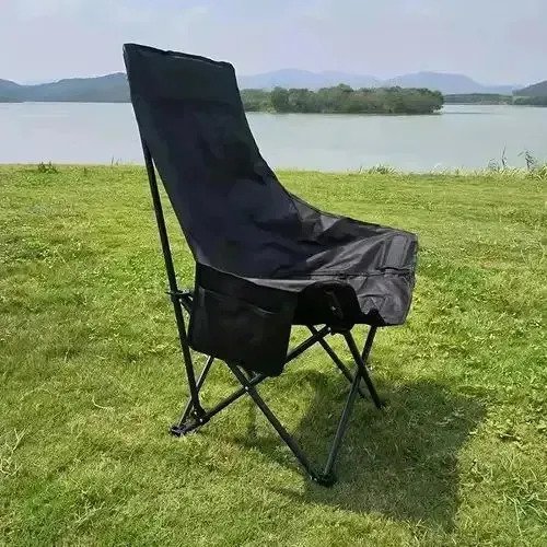 Silla Plegable Ligera Camping Bolsillo Lateral Tipo Director - Image 4
