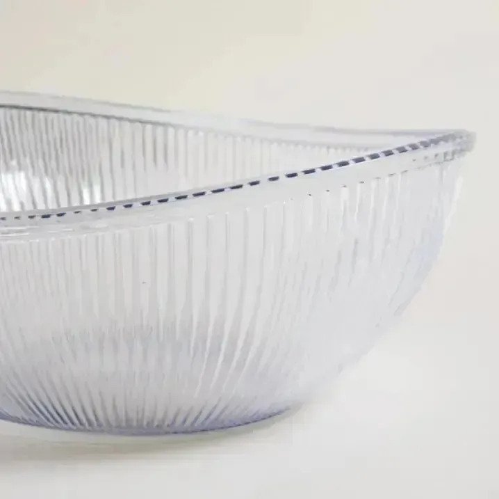 Ensaladera Tipo Bowl Oval De Acrílico Premium 3.3 Litros - Image 3
