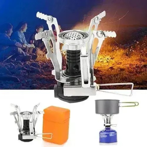 Mini Anafe Plegable A Gas Para Camping Portátil - Imagen 3