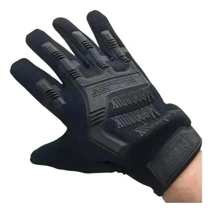Guantes Tácticos Moto Dedo Largo Protección Táctil - Image 3