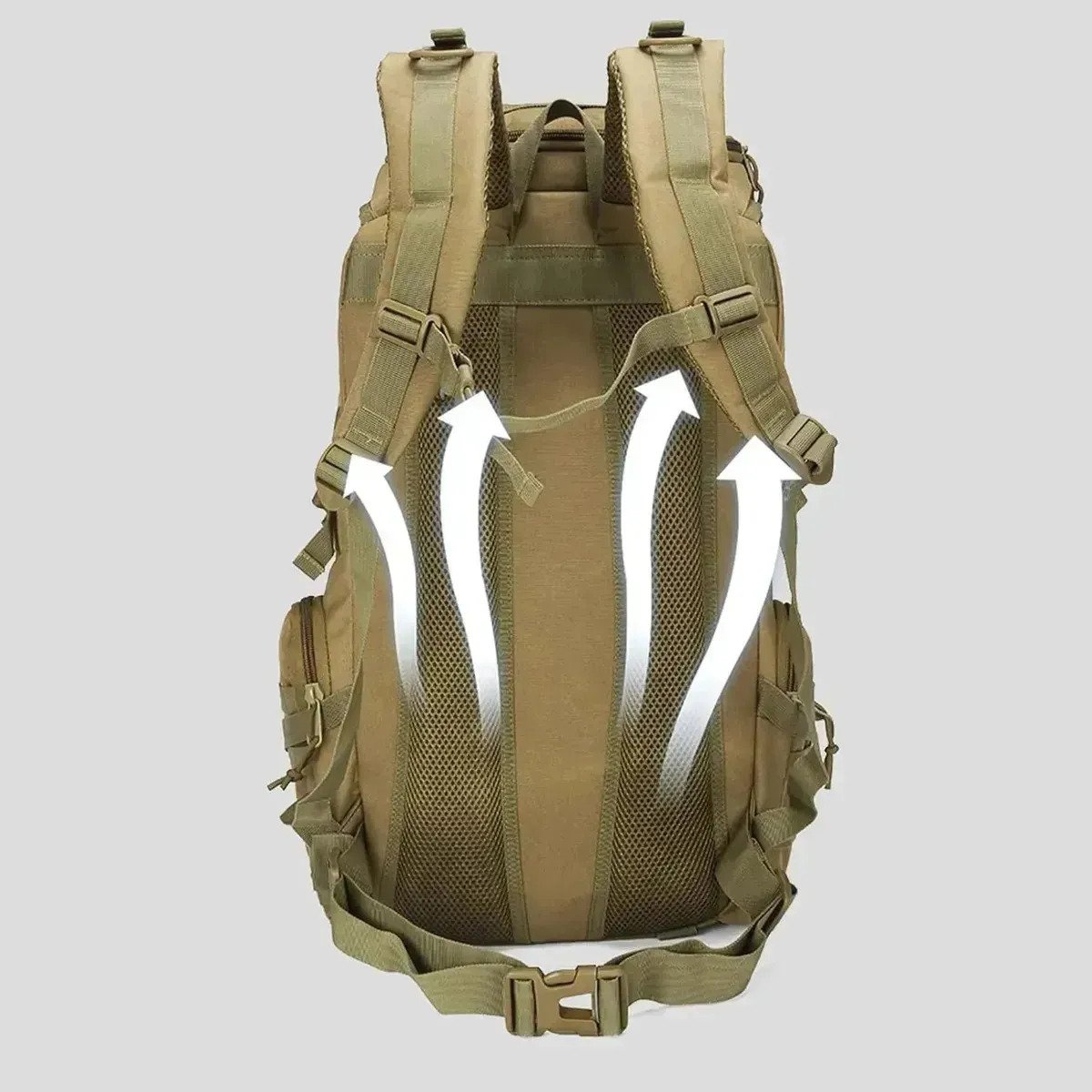 Mochila De Asalto 50 Litros Impermeable Tipo Militar - Image 4