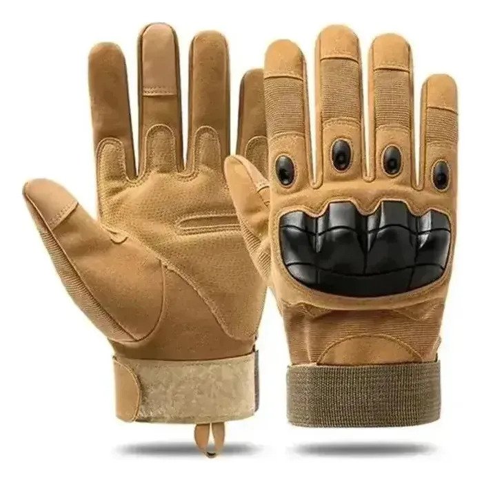 Guantes Tácticos Reforzados Protección Nudillos Moto - Image 3