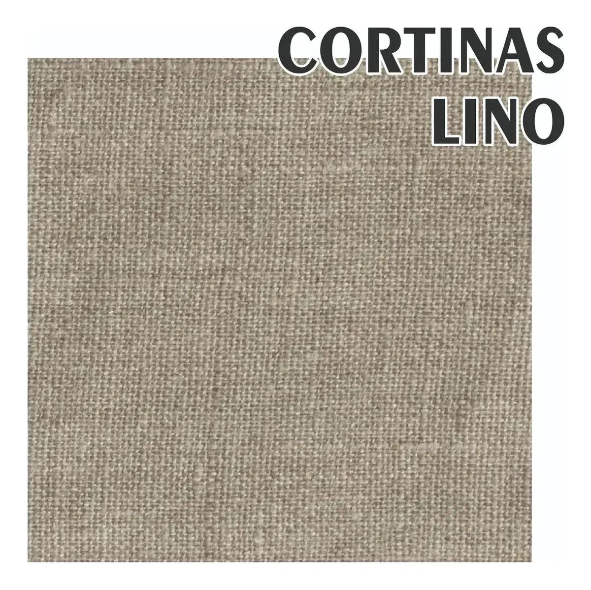 Cortina Blackout Lino Tapa 100% Oscuridad 140x210cm 2 Paños - Imagen 2