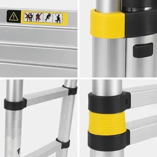 Escalera Telescopica Plegable Extensible Aluminio 3.2 Mts - Imagen 4