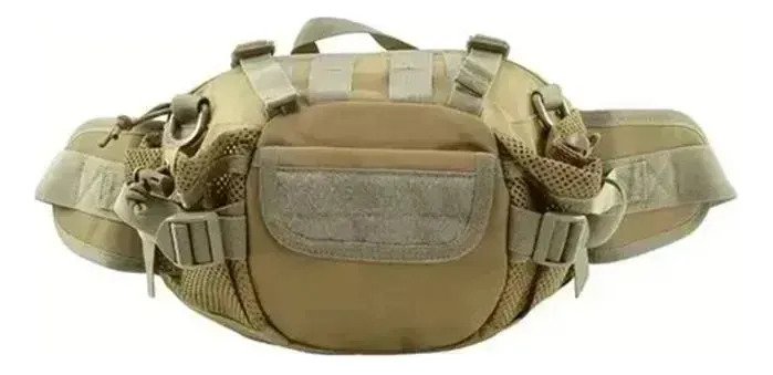 Riñonera Táctica Reforzada Tipo Morral Militar Impermeable - Image 8