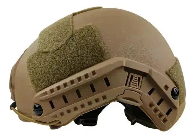 Casco Táctico Airsoft Paintball Rieles Montura - Image 2