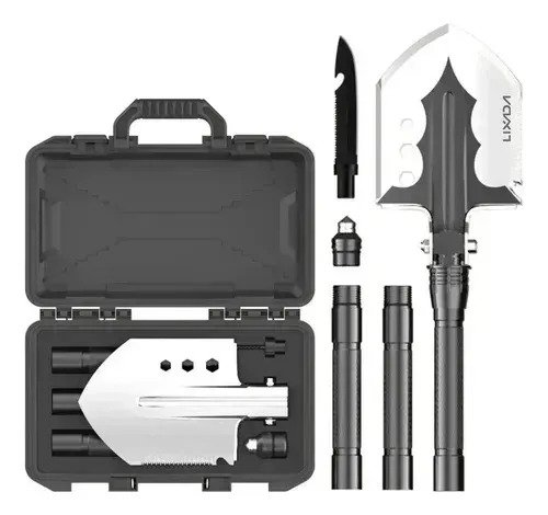Pala Cuchillo Plegable Táctico Multiuso Para Supervivencia - Imagen 2