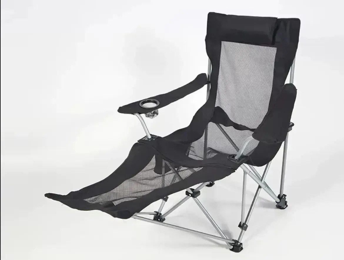 Silla Portátil Reclinable Plegable Camping Con Bolso - Imagen 7