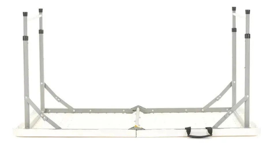 Mesa Plástica De 120 Cm Ajustable En 3 Alturas Plegable - Image 5