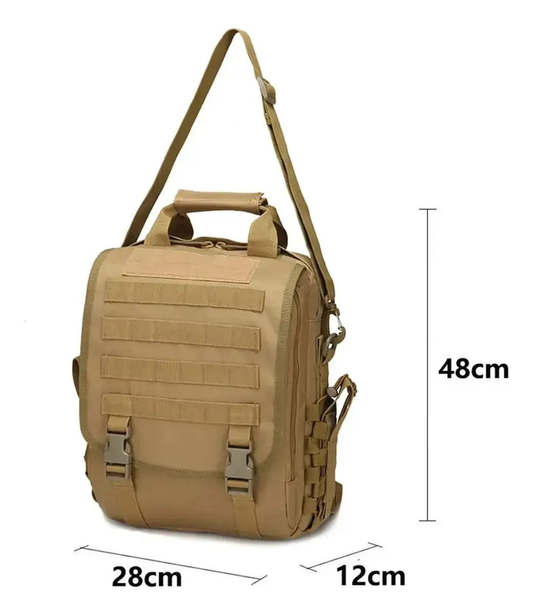 Mochila Táctica Militar Bolso Tablet Notebook 3 En 1 Viaje - Imagen 2