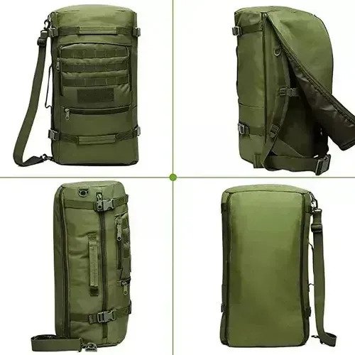Bolso Mochila Táctica 3 En 1 Camping 70 L - Imagen 5