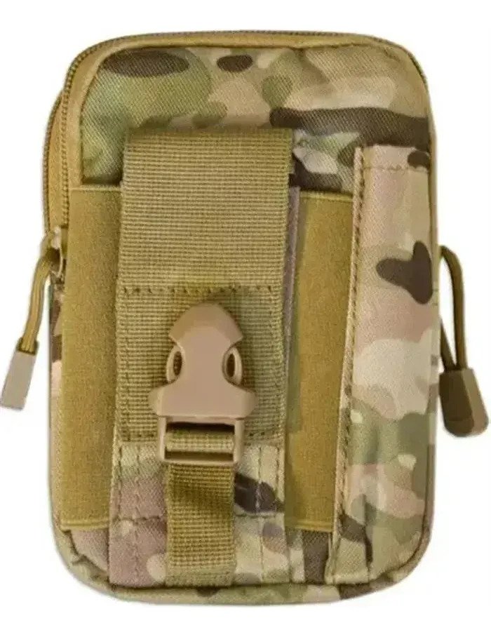 Pouch Riñonera Tactica Molle Porta Celular Impermeable - Imagen 4
