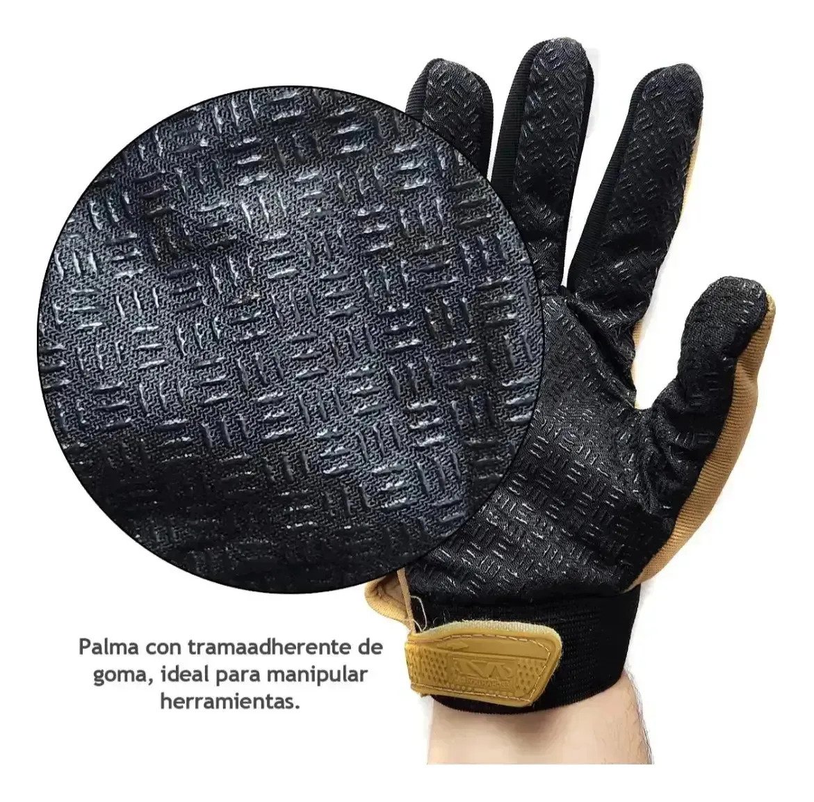 Guantes Tácticos Reforzados Antideslizantes Moto - Imagen 3