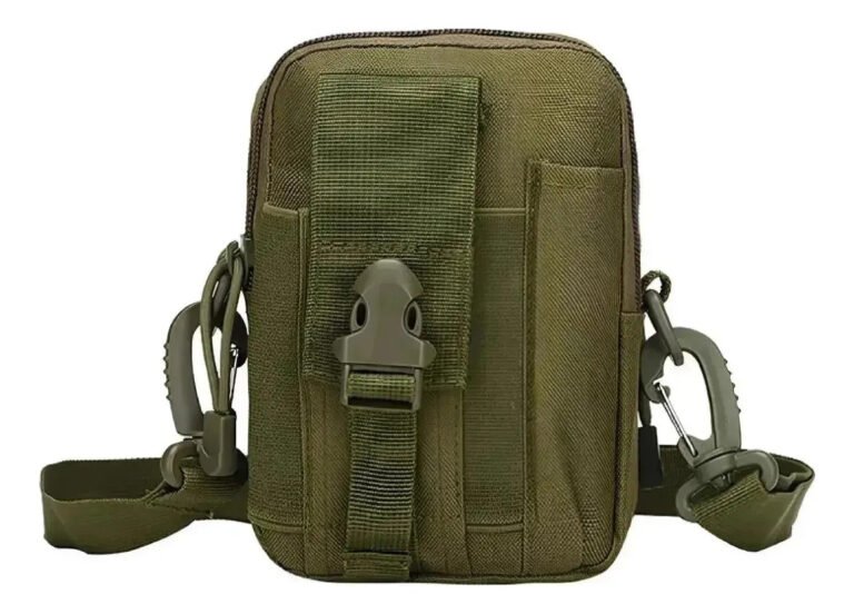 Pouch Riñonera Táctica Molle Porta Celular