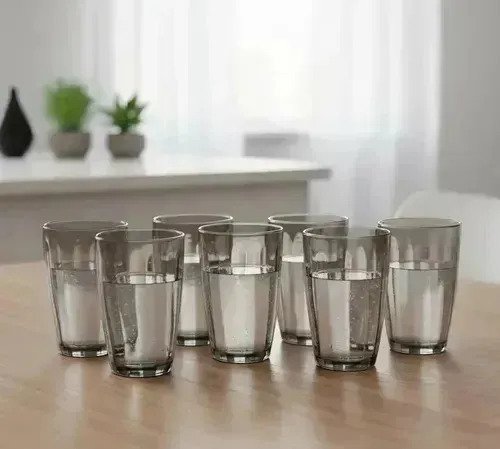 Set De 6 Vasos De Acrílico 410 Ml Resistencia Térmica - Imagen 6