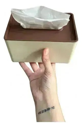 Caja Porta Pañuelos Tissue Box De Plástico Moderna