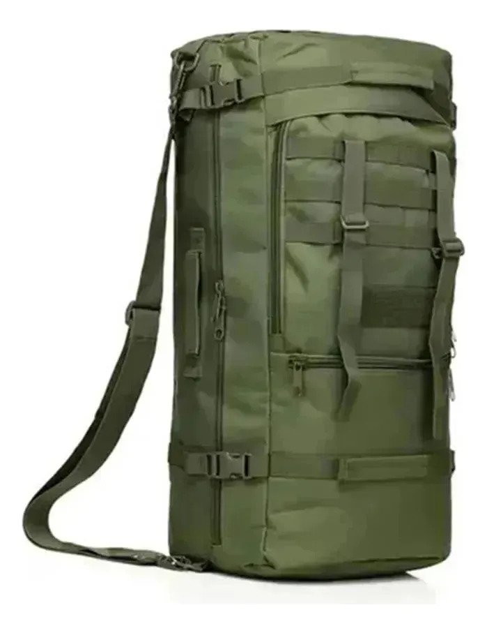 Bolso Mochila Táctica 3 En 1 Camping 70 L - Imagen 2