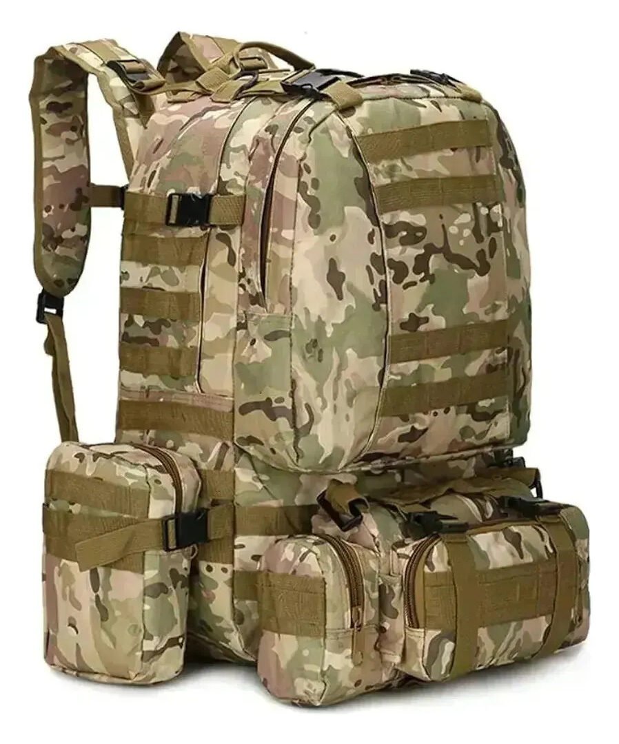 Mochila De Asalto De 60 Litros Con Sistema Molle