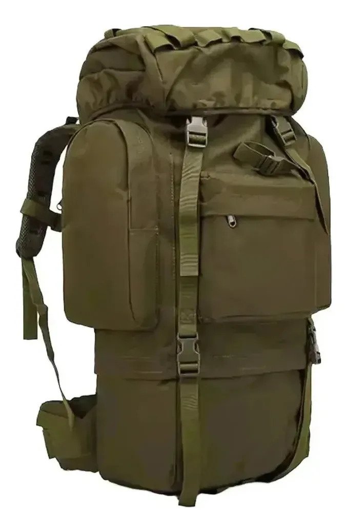 Mochila Táctica Militar Grande 75l 900d Impermeable Camping - Imagen 2