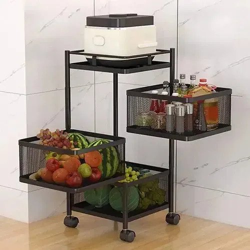 Carro Organizador 3 Niveles Estante Para Hogar Multiusos