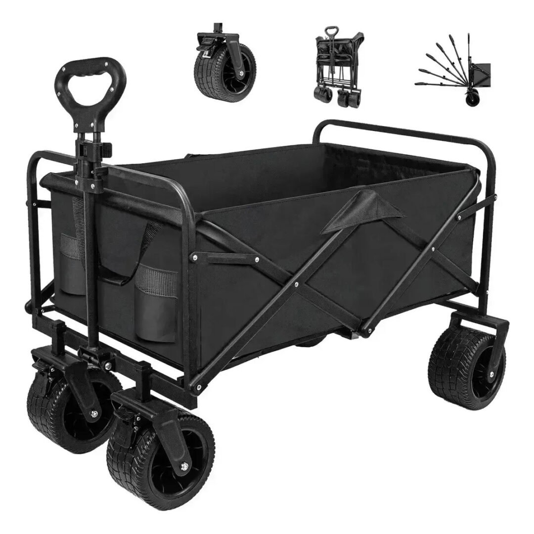 Carro Plegable 100 Kg Compras Camping Playa