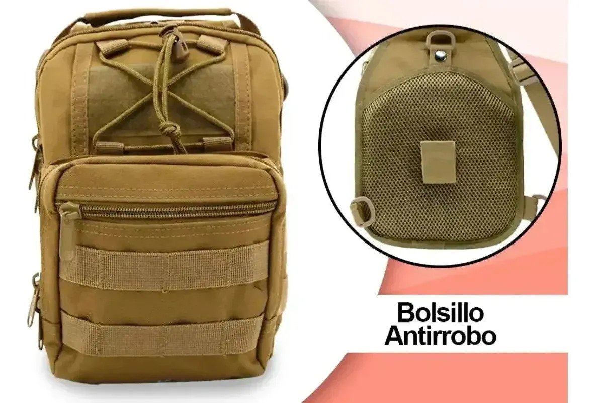 Morral Bandolera Tactica Reforzada 9l - Imagen 4