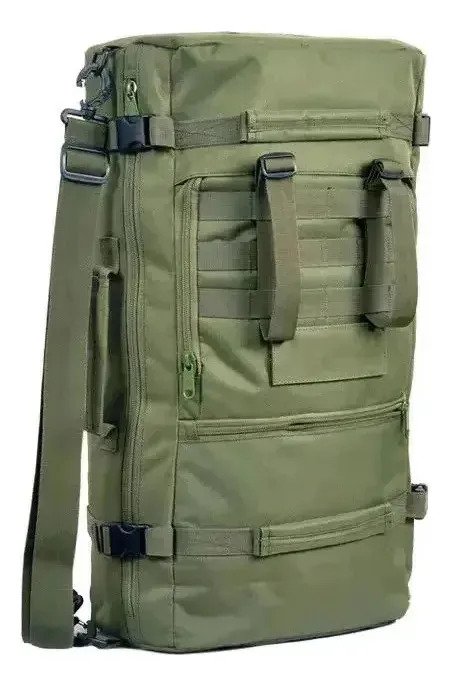Bolso Mochila Táctica 3 En 1 Camping 70 L