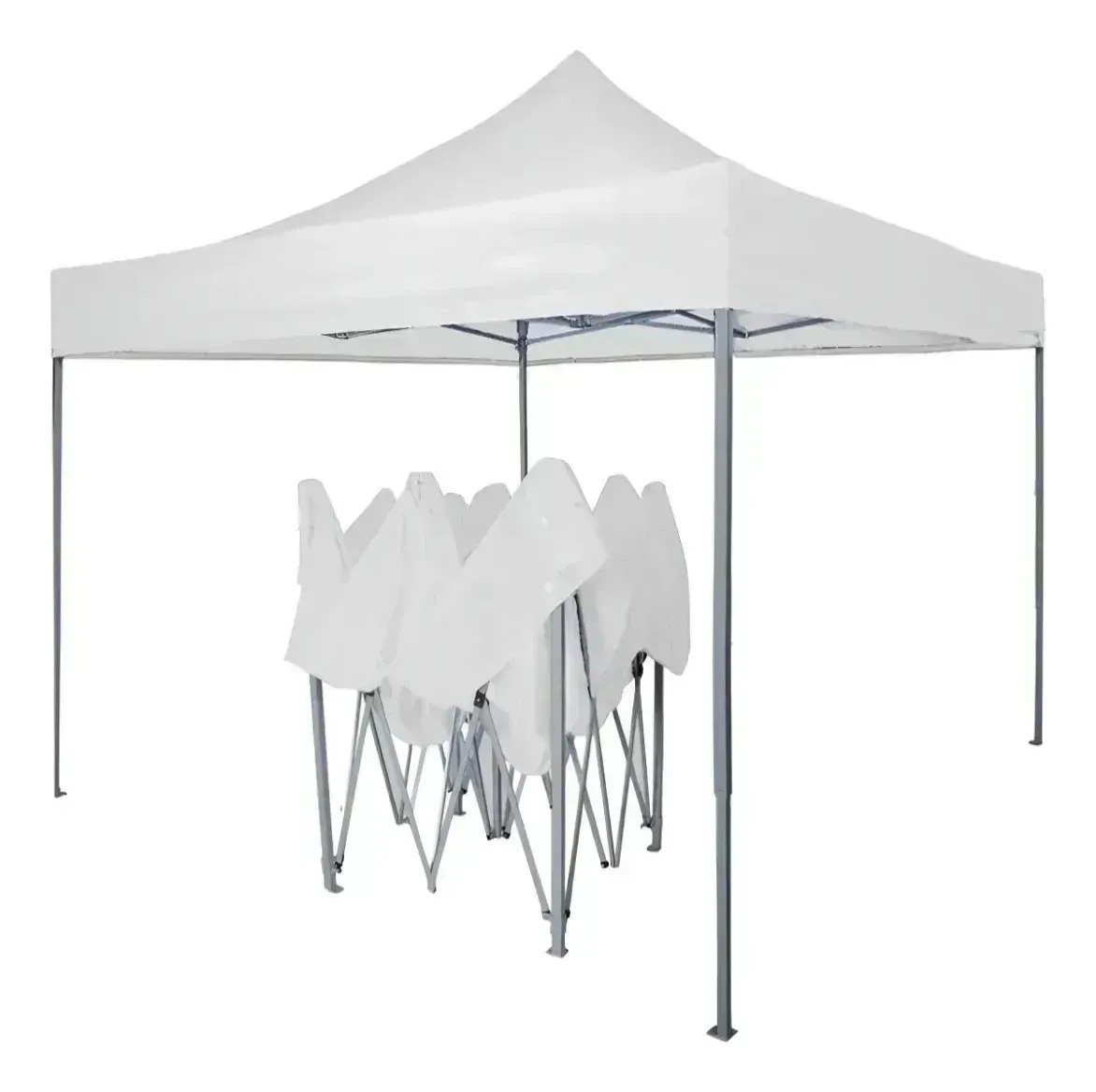 Gazebo Carpa Plegable Impermeable Con Paredes 3 X 3 - Imagen 3