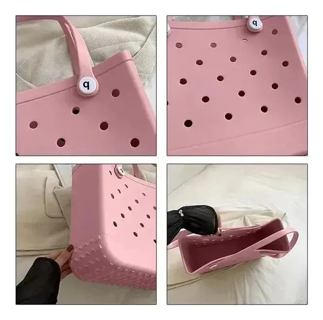 Bolso Totebag Playa Eva Agujeros Impermeable - Imagen 10