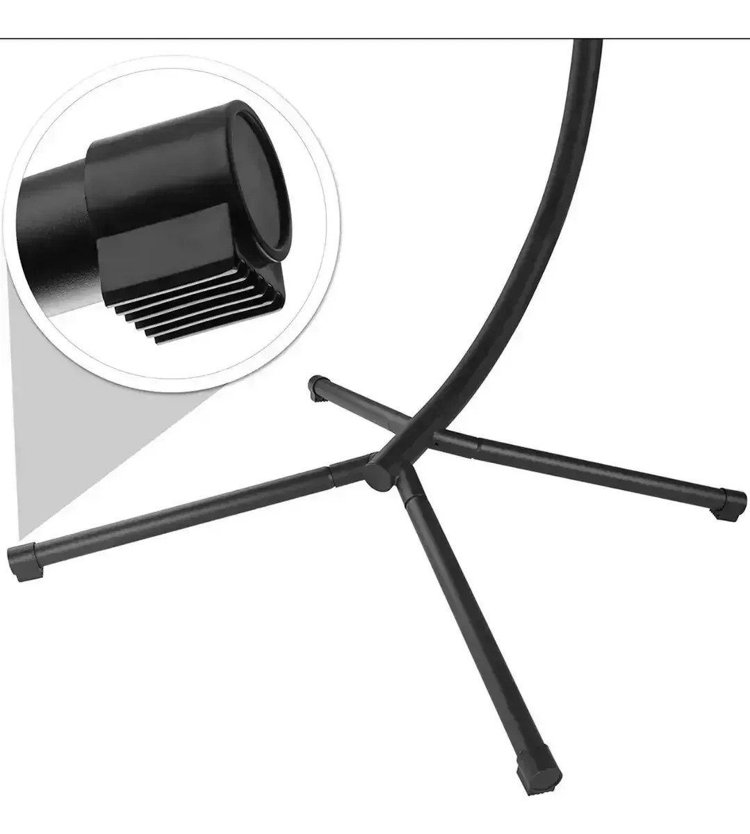 Silla Reposera Cama Colgante Con Sombrilla Ajustable - Imagen 4