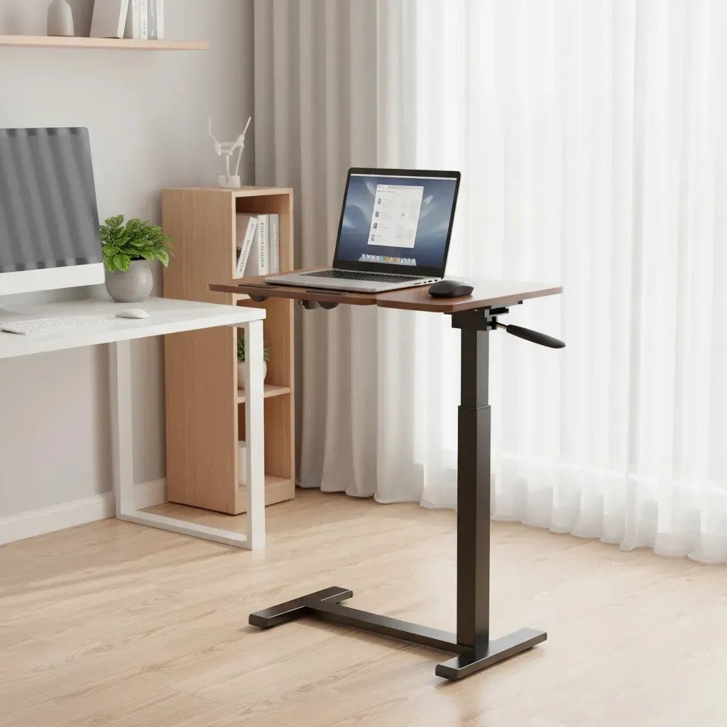 Mesa Hidraulica Plegable Regulable Laptop Notebook Cama - Imagen 4