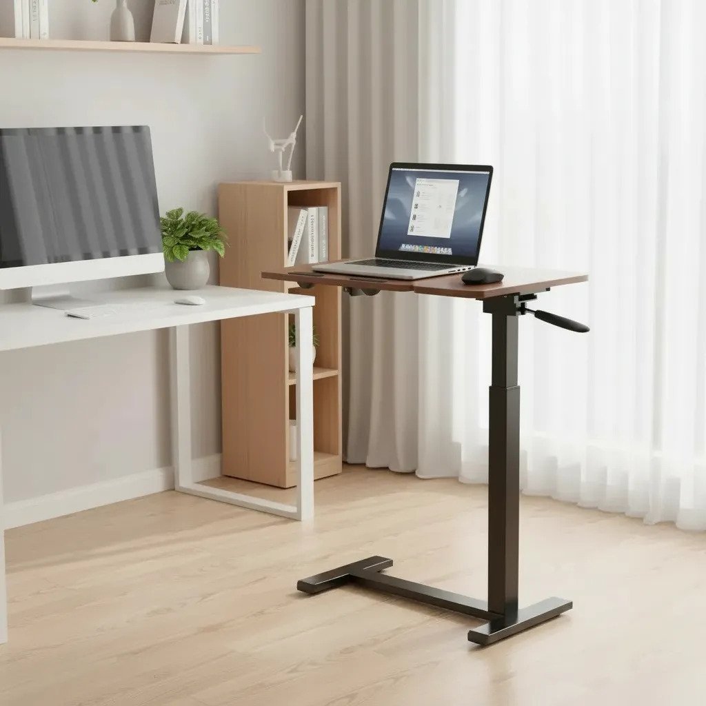 Mesa Hidraulica Plegable Regulable Laptop Notebook Cama - Imagen 2