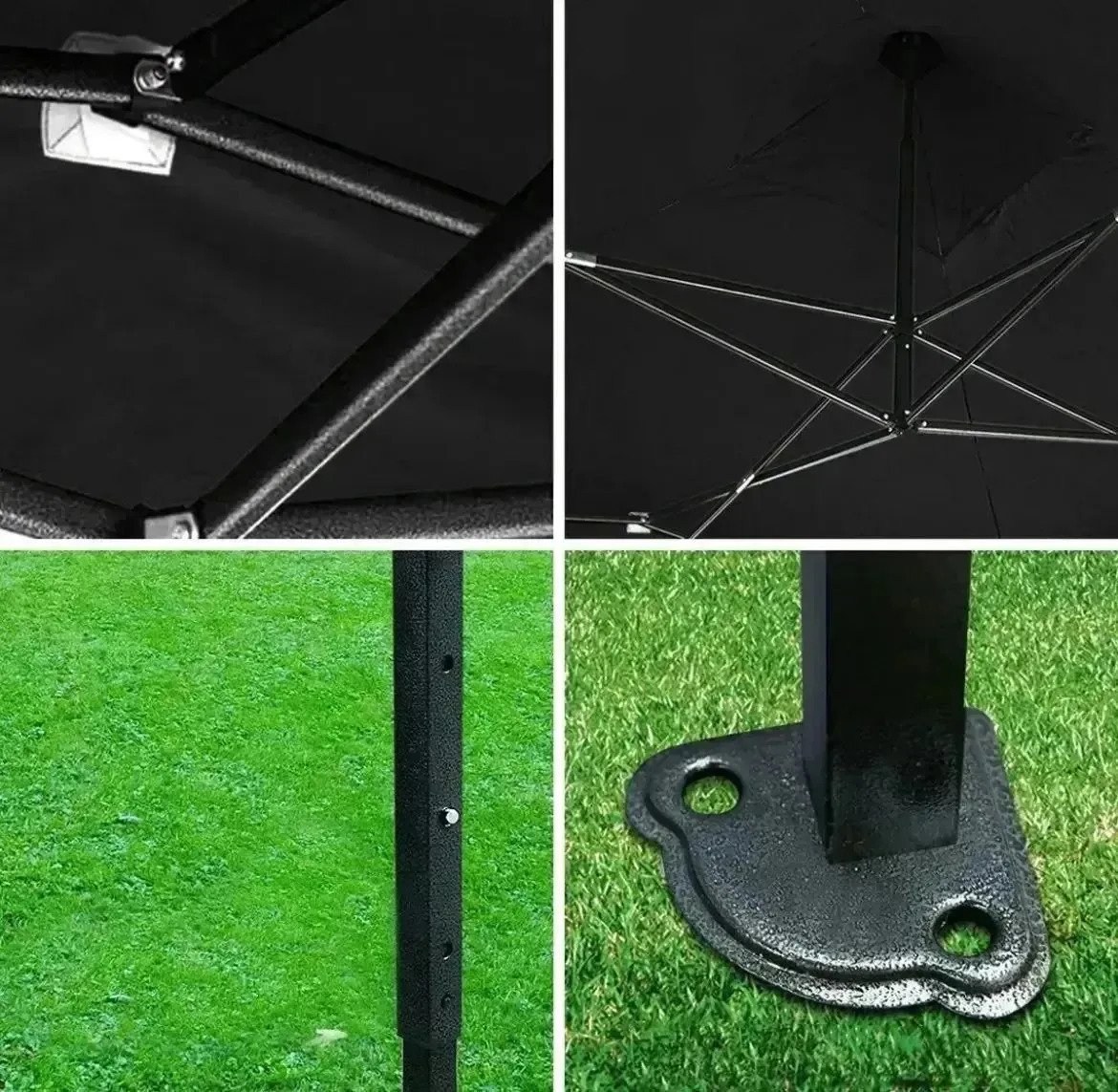 Gazebo Carpa Plegable Impermeable Con Paredes 3 X 3 - Imagen 6