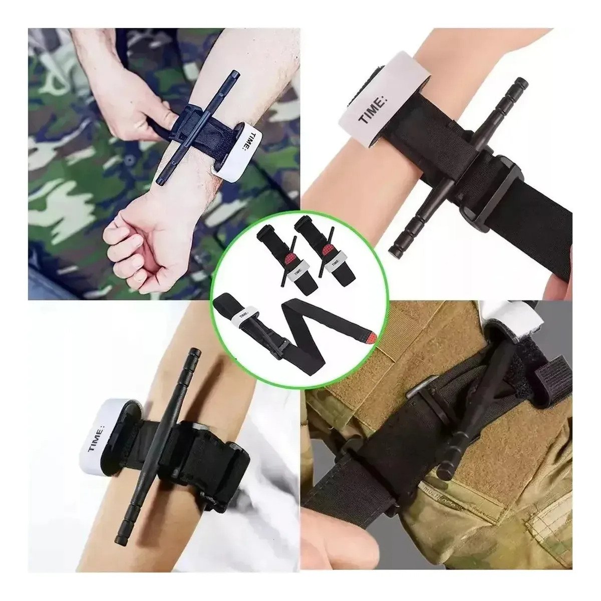 Torniquete De Primeros Auxilios Para Botiquín De Emergencia - Imagen 4