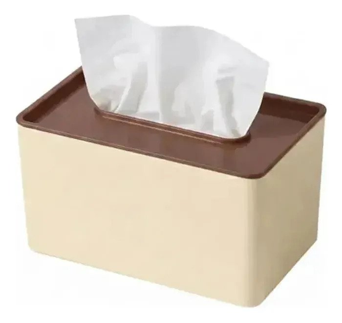 Caja Porta Pañuelos Tissue Box De Plástico Moderna - Imagen 3