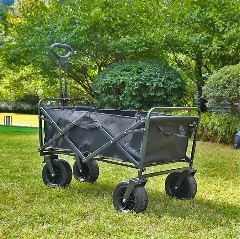 Carro Plegable 100 Kg Compras Camping Playa - Imagen 9