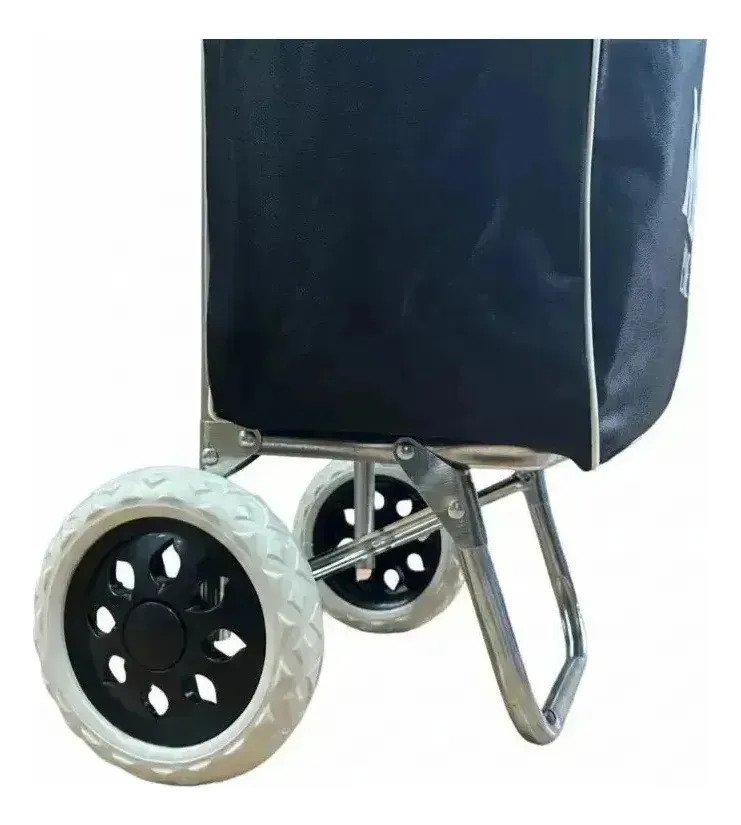 Carrito De Compras Plegable Tipo Changuito Reforzado - Imagen 3