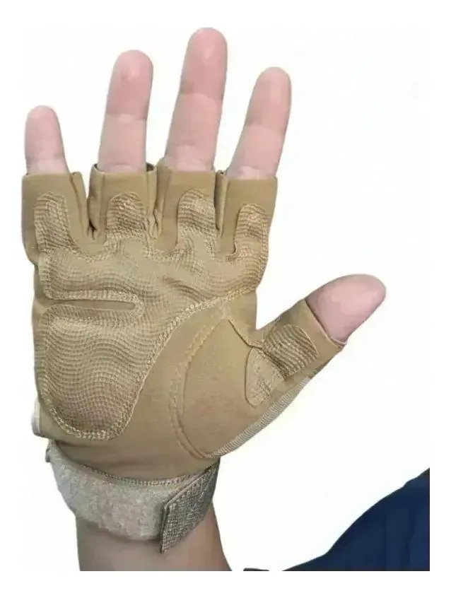 Guantes Tácticos Outdoor Reforzados Y Antideslizantes Cortos - Imagen 2