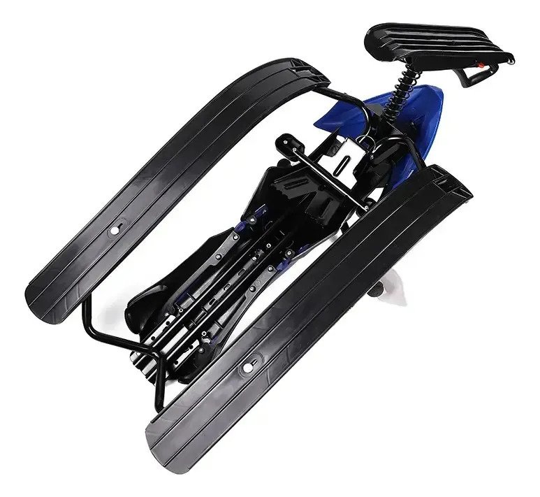 Trineo Deluxe Snowmobile Con Dirección Y Suspensión - Imagen 3
