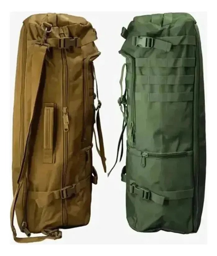 Bolso Mochila Táctica 3 En 1 Camping 70 L - Imagen 6