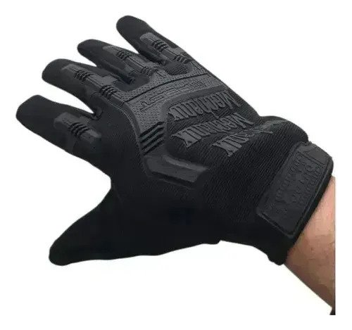 Guantes Tácticos Moto Dedo Largo Protección Táctil